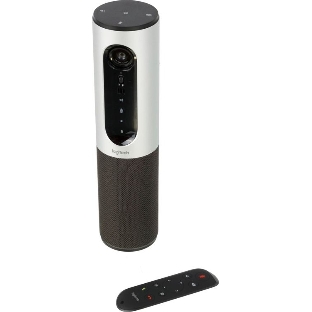Веб-камера Logitech ConferenceCam Connect 1920x1080, 30 кадр/с, USB, микрофон (2 шт, шумоподавление), автофокус, автоосвещение, серебристый