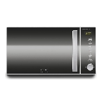 Микроволновая печь CASO M 20 Electronic зеркальный/серебристый, 20 л, 800 Вт, переключатели - кнопки, поворотный механизм, фото 1