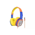 Проводные наушники Harper KIDS HN-302 оранжевый/синий, накладные, проводной, фото 1