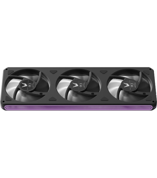 Вентилятор для корпуса Formula Air Fusion 3 BK ARGb 360х120x28 черный 4-pin 34.95дБ Ret