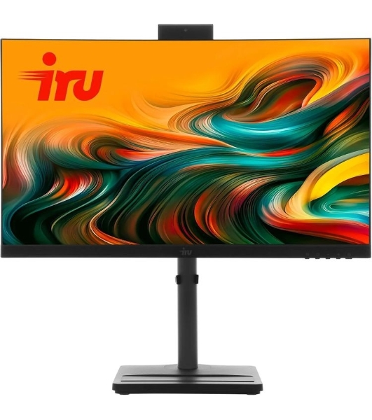 Моноблок IRU Tactio 24ID 24.5' Full HD i5 1235U (1.3) 16Gb SSD512Gb UHDG Windows 11 Pro 64 GbitEth WiFi BT 90W Cam черный 1920x1080
