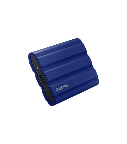 Внешний SSD Samsung T7 Shield, 1TB, USB 3.2 Gen 2 Type-C, R/W 1050/1000, синий