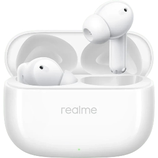 Наушники TWS Realme Buds T310 белый, внутриканальные, Bluetooth, активное шумоподавление, до 9 ч