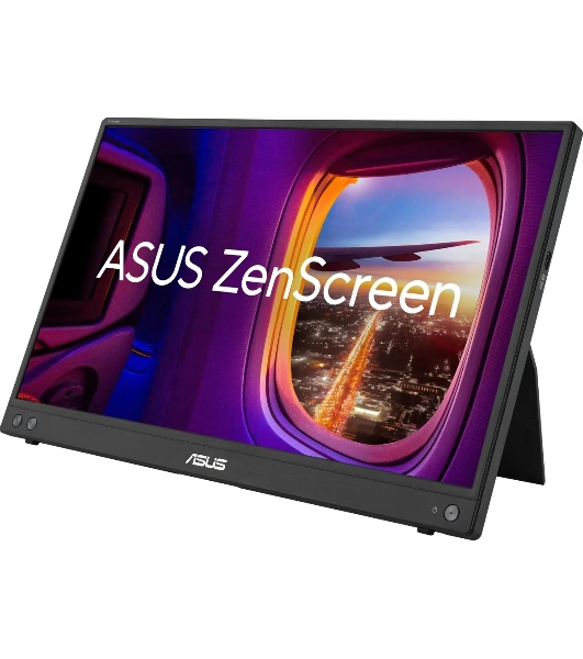Монитор 15.6' ASUS ZenScreen MB16AHV IPS 1920x1080, 60 Гц, 5 мс, 16:9, 250 кд/м2, 1xHDMI, 1xUSB-C, 2xUSB-C, мини HDMI, черный