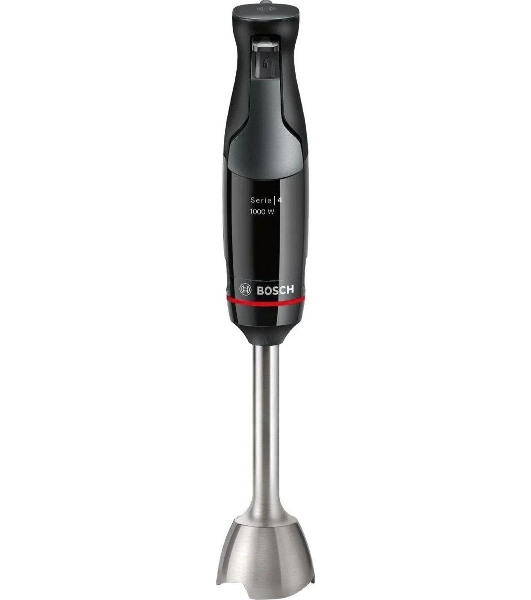 Блендер погружной Bosch MSM4B621 черный, 1000 Вт, 1 скорость