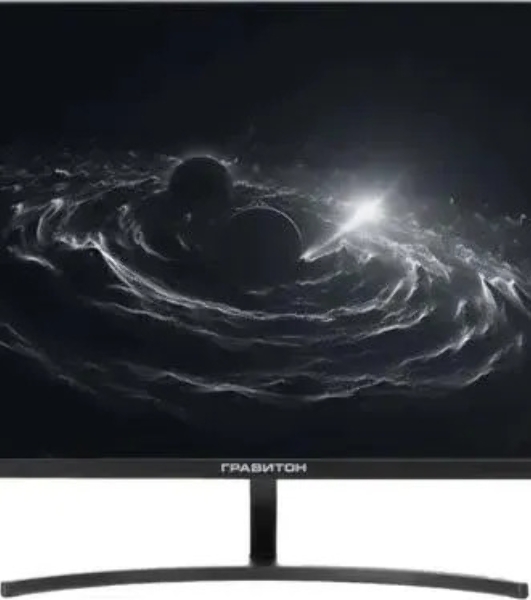 Монитор 23.8' Гравитон МН24А IPS 1920x1080, 75 Гц, 5 мс, 16:9, 300 кд/м², 1xHDMI, 1xDP, 1xVGA, 1x3.5 мм, черный