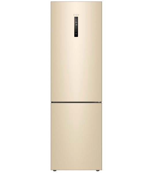 Холодильник Haier C4F640CGGU1 золотистый двухкамерный 285/115л морозилка снизу, No Frost