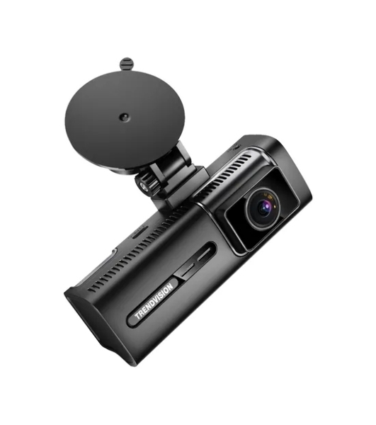 Видеорегистратор TrendVision Phantom 3CH GPS, 3840x2160, 2', с камерой заднего вида, GPS/ГЛОНАСС, Wi-Fi, G-сенсор, датчик движения