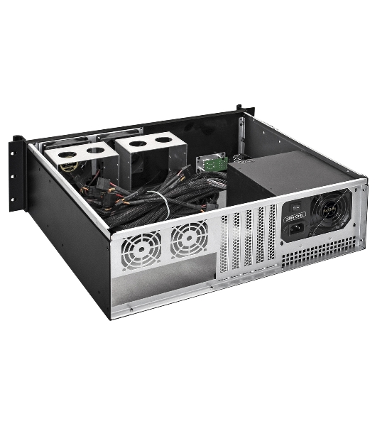 Серверный корпус ExeGate Pro 3U390-11 (RM 19', высота 3U, глубина 390, БП 1100PAS, USB)