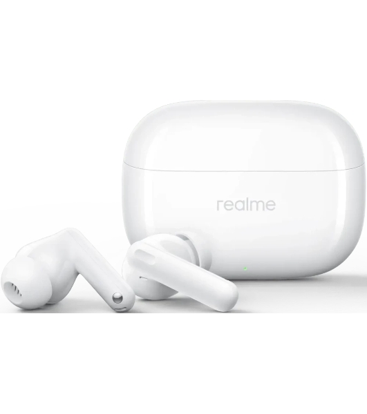 Наушники TWS Realme Buds T310 белый, внутриканальные, Bluetooth, активное шумоподавление, до 9 ч