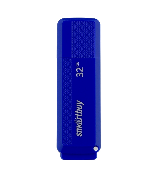 Флешка USB Smartbuy Dock Blue (SB32GBDK-B), 32Gb, USB 2.0, R/W 15/5, синий