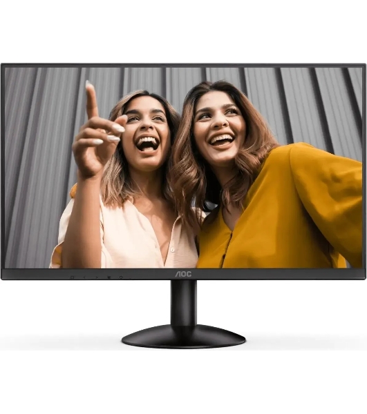 Монитор 21.5' AOC 22B30HM2 VA 1920x1080, 100 Гц, 4 мс, 16:9, 250 кд/м², HDMI 1.4, VGA, Adaptive-Sync, черный