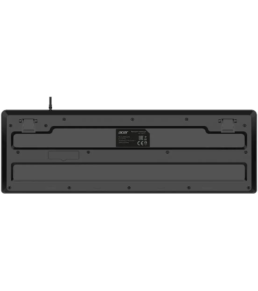 Клавиатура Acer OKW501 проводная, USB Type-A, чёрный