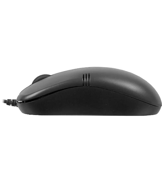 Мышь проводная A4Tech OP-560NU черный, 1200 dpi, USB, кнопки - 3