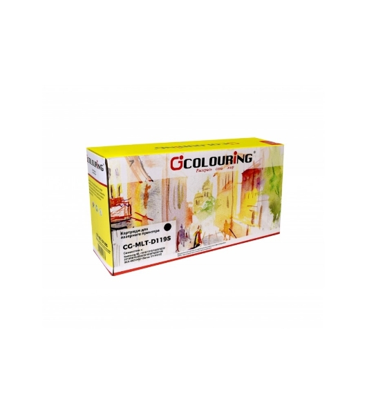 Картридж лазерный Colouring CG-MLT-D119S черный (2000 стр) для Samsung ML-1610/1615/1620/1625/2010/2015/2020/2510/2570/2571N/SCX-4521/4321/Xerox 3117/3122/DELL 1100/1110