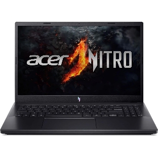 Ноутбук 15.6' IPS FHD Acer Nitro V 15 ANV15-41-R3LC черный (Ryzen 5 6600H/16Gb/512Gb SSD/3050 6Gb/noOS)