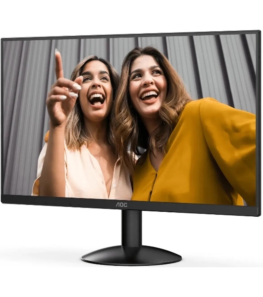 Монитор 21.5' AOC 22B30HM2 VA 1920x1080, 100 Гц, 4 мс, 16:9, 250 кд/м², HDMI 1.4, VGA, Adaptive-Sync, черный