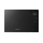 Встраиваемая микроволновая печь Kuppersberg HMW 652 B, ВхШхГ 389х595х379, объем 25 л, мощность 900 Вт, 5 уровней мощности, гриль, 8 автоматических программ, размораживание, сенсорное управление, черный, фото 1