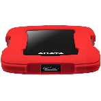Внешний HDD 2.5' ADATA HD330, 2TB, USB 3.2 Gen 1 Type-A, 5400 rpm, красный, фото3