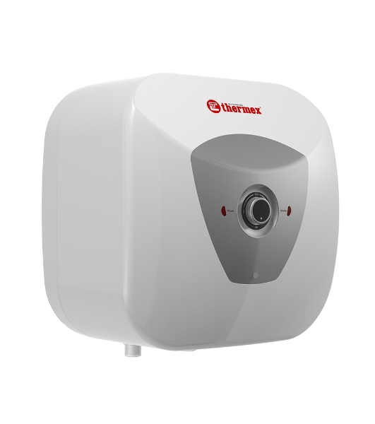Водонагреватель электрический Thermex Pro H 30-O белый, накопительный, 30 л, 1,5 кВт, настенный, горизонтальный, бак с покрытием из биостеклофарфора, для установки над раковиной