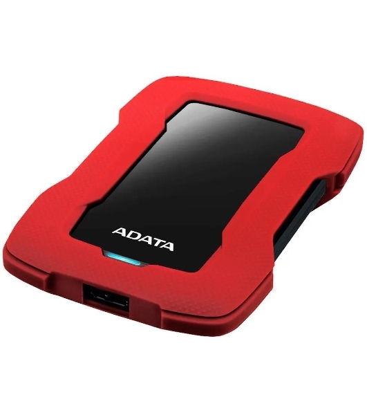Внешний HDD 2.5' ADATA HD330, 2TB, USB 3.2 Gen 1 Type-A, 5400 rpm, красный