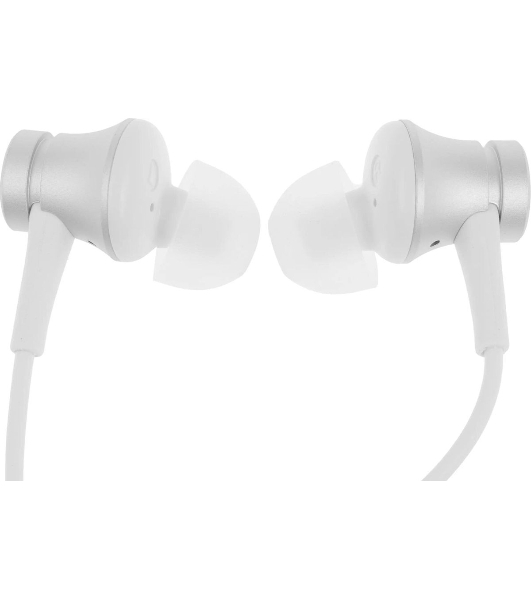 Проводные наушники Xiaomi Mi In-Ear Headphones Basic серебристый, внутриканальные, Jack 3.5 мм