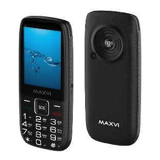 Мобильный телефон Maxvi B32 черный