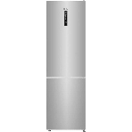 Холодильник Haier CEF538CSG серебристый двухкамерный 263/105л морозилка снизу, No Frost, фото 1