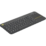 Клавиатура Logitech K400 Wireless Touch Plus беспроводная, радиоканал, чёрный, фото8