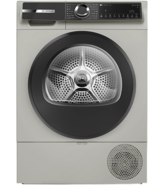 Сушильная машина Bosch WQK2521XME серебристый, 10 кг, сушка - конденсационная, программ - 14, 59.8 x 84.2 x 64.8 см