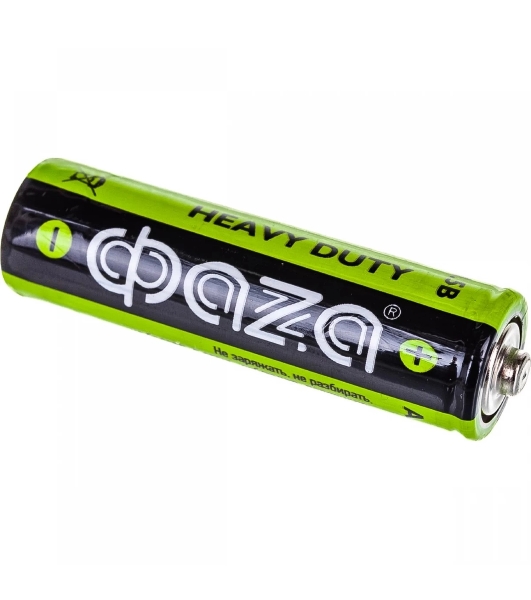 Элементы питания JazzWay солевые R 6 (AA) ФАZА Heavy Duty, 4шт.