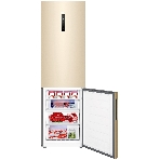 Холодильник Haier C4F640CGGU1 золотистый двухкамерный 285/115л морозилка снизу, No Frost, фото5