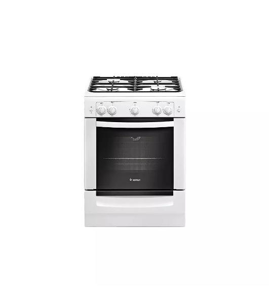Плита газовая Gefest ПГ 6100-01 0300 белый, конфорок 4 шт, духовка 52 л, 60 см x 85 см x 60 см