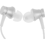 Проводные наушники Xiaomi Mi In-Ear Headphones Basic серебристый, внутриканальные, Jack 3.5 мм, фото 1