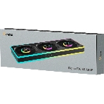 Вентилятор для корпуса Ocypus Sigma F36 BK ARGB, 3x120x120x25mm, 4-PIN PWM, 500-2200 RPM, 36 DBA MAX, FLUID DYNAMIC BEARING, фото2