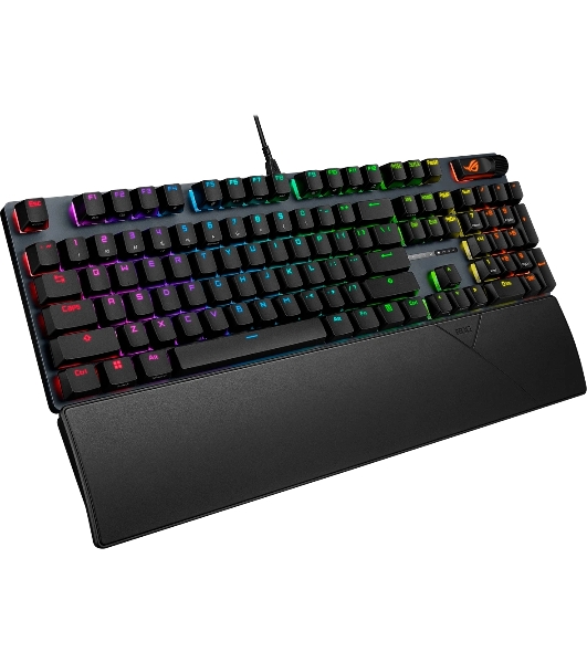 Клавиатура ASUS ROG Strix Scope II X ROG NX Snow V2 проводная, USB Type-A, чёрный