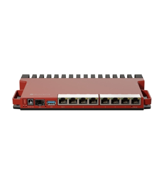 Маршрутизатор MikroTik L009UiGS-RM, 8*1Gbit, 1*SFP 2.5Gbit(вилка US)
