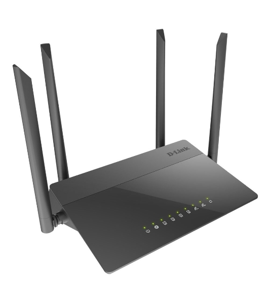 Маршрутизатор беспроводной D-Link DIR-841/RU/A1B, Wireless AC1200 Dual-Band Router with 1 10/100/1000Base-T WAN port and 410/100Base-TX LAN ports.802.11b/g/n compatible, 802.11AC up to 866Mbps,1 10/100/1000Base-T WAN port, 4