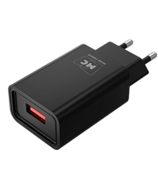 Сетевое зарядное устройство MORE CHOICE (4620202555700) NC07m СЗУ 1USB 2.0A для micro, черный