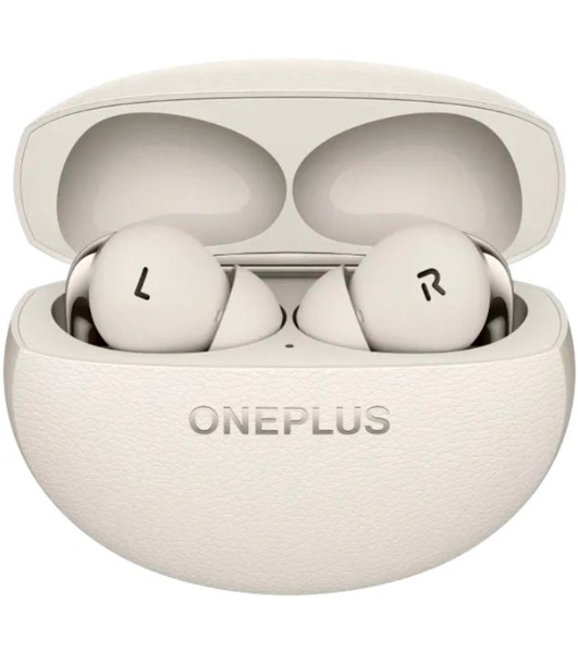 Наушники TWS OnePlus Buds Pro 3 E512A белый (лунный), внутриканальные, Bluetooth, активное шумоподавление, беспроводная зарядка, до 10 ч