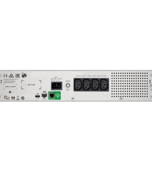 Источник бесперебойного питания APC Smart-UPS C SMC1500I-2UC/1500 ВА/900 Вт/4 x IEC 320 C13 (компьютерный)