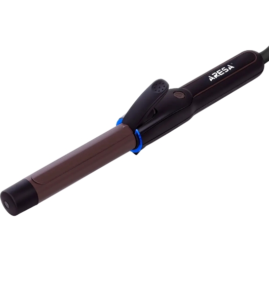 Щипцы для завивки волос ARESA AR-3326 чёрный, 25 мм, 200 °C, 1 режим