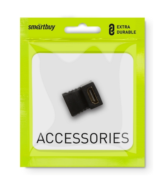 Адаптер HDMI F-F угловой разъем (5) Smartbuy A112