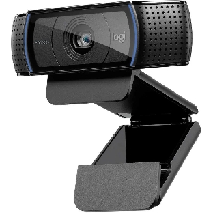 Веб-камера Logitech C920 1920x1080, 30 кадр/с, USB Type-A, микрофон (2 шт, шумоподавление), автоматическая фокусировка, автоосвещение, универсальное крепление