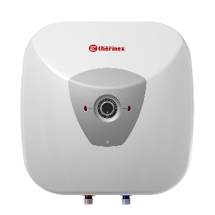 Водонагреватель электрический Thermex Pro H 30-O белый, накопительный, 30 л, 1,5 кВт, настенный, горизонтальный, бак с покрытием из биостеклофарфора, для установки над раковиной