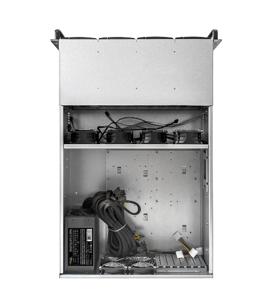Серверный корпус ExeGate Pro 4U660-HS24 (RM 19', высота 4U, глубина 660, БП 600PAS, 24xHotSwap, USB)