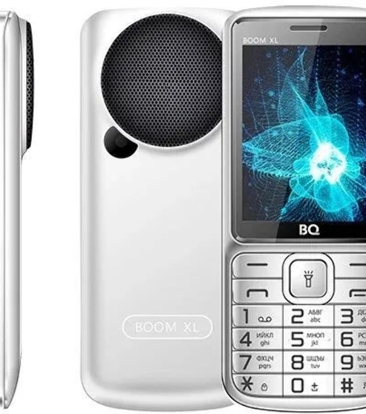 Мобильный телефон BQ 2810 BOOM XL серебристый