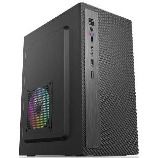 Корпус ACCORD ACC-2053B, Mini-Tower, чёрный