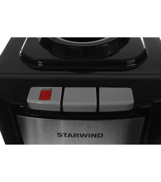 Кулер для воды Starwind SW-1115EB, верхняя загрузка, нагрев 95 °С, охлаждение 10 °С, черный