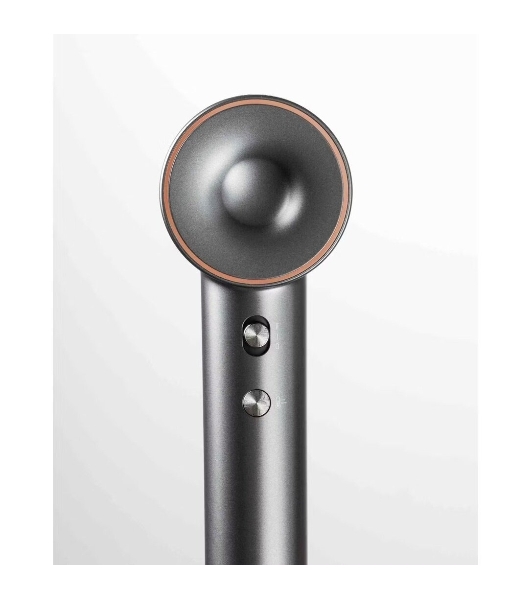 Фен Haier HHD-603 графитовый, 1600 Вт, компактный, ионизация